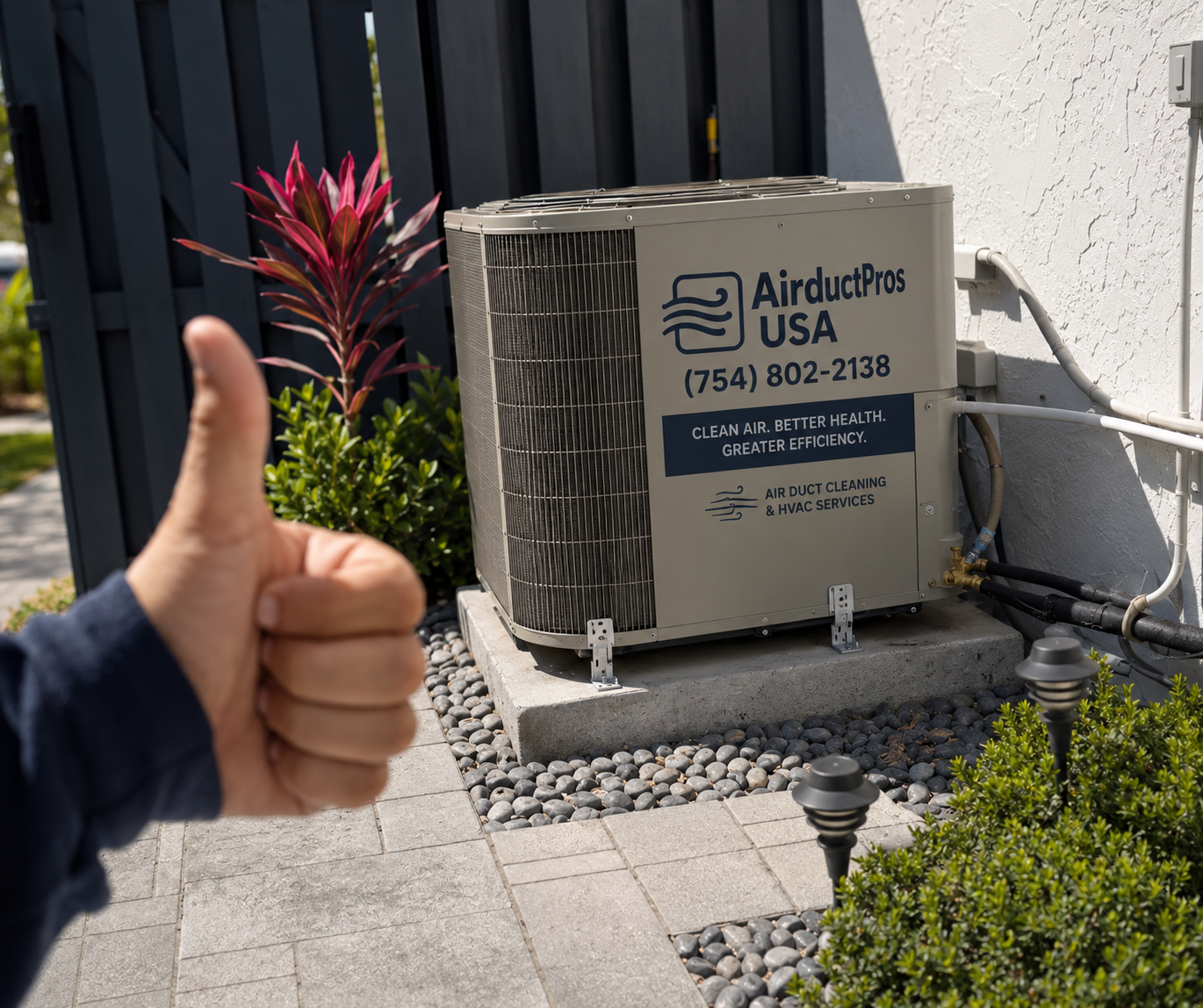 Air Duct Pros USA AC installation service in Fort Lauderdale South Florida
