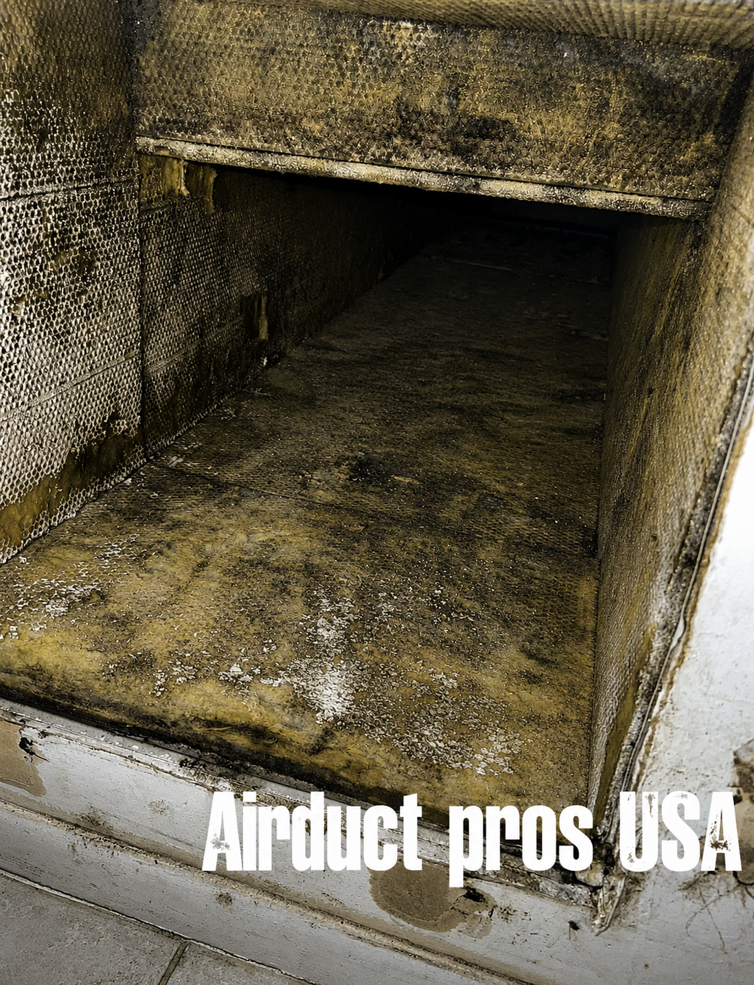 After air duct cleaning — clean air duct restored by Air Duct Pros USA Miami FL