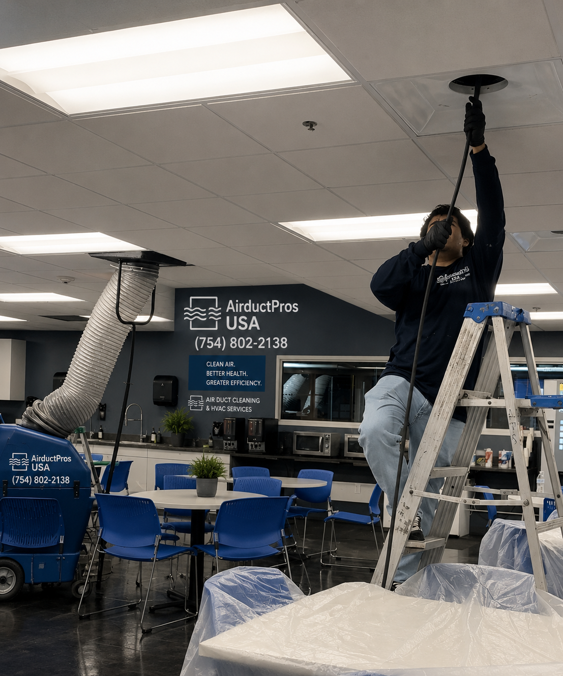 Commercial air duct cleaning service Miami and Broward County — Air Duct Pros USA